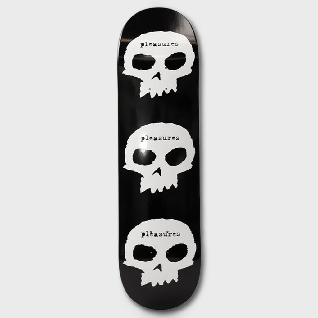 Skulls Skate Deck - Black
