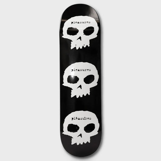Skulls Skate Deck - Black