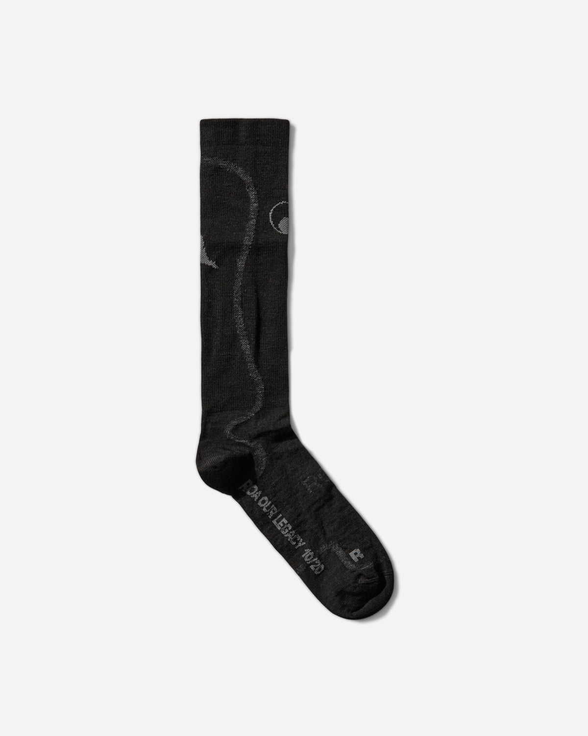 Our Legacy WORK SHOP Merino Knee High Socks Carbon