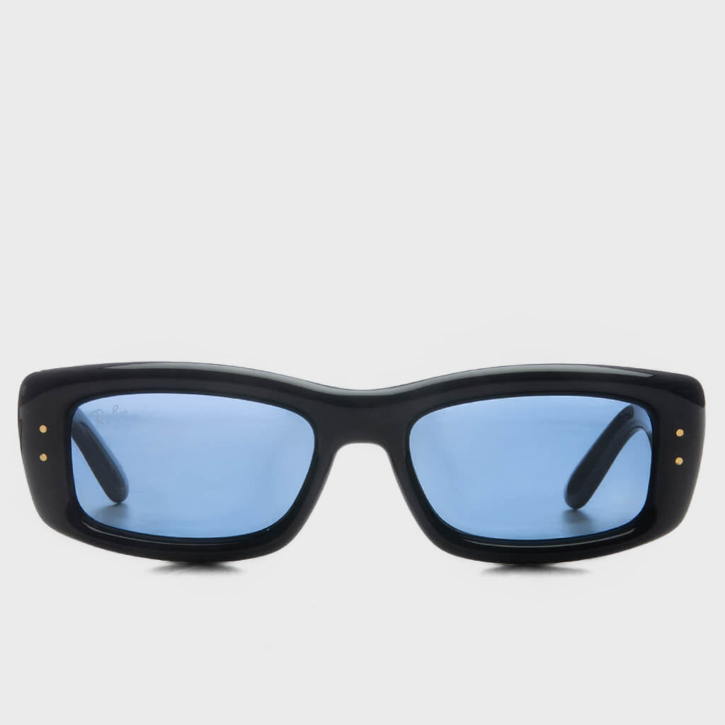 Kiliane Puffer - Black Frame/Blue Lens