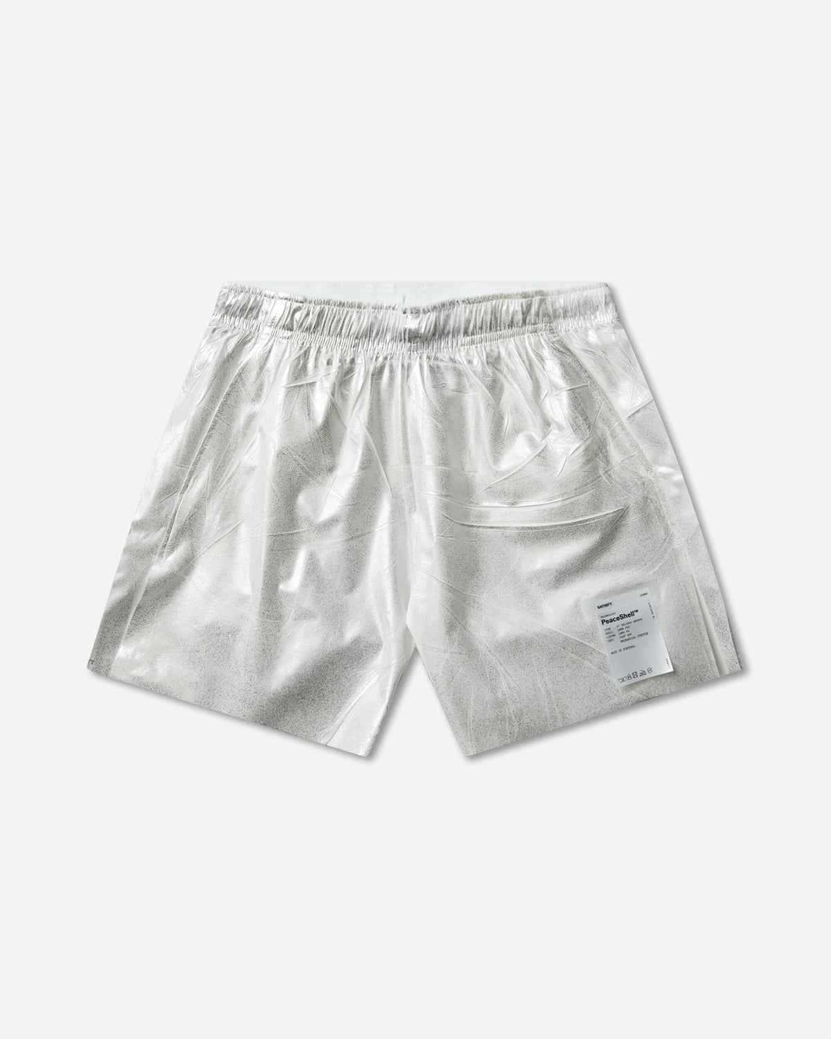 Men's PeaceShell 5in Unlined Shorts Silver Foil