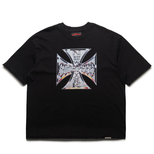 Godspeed New York Chrome Motto Tee - Black