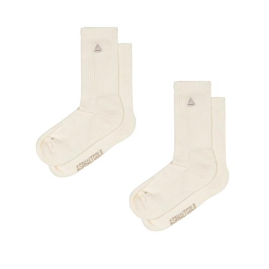 Asphaltgold	2-Pack Stack Logo Socks