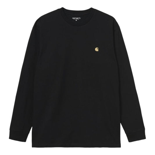 Carhartt WIP Chase Long Sleeve T-Shirt 'Black' I026392-00F-XX