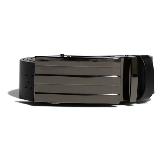 adidas 3-Stripe Buckle No-Hole Belt 'Black' GL8818