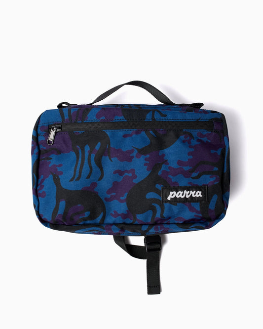 Bolso Neceser by Parra Purple Camo Beast Unisex
