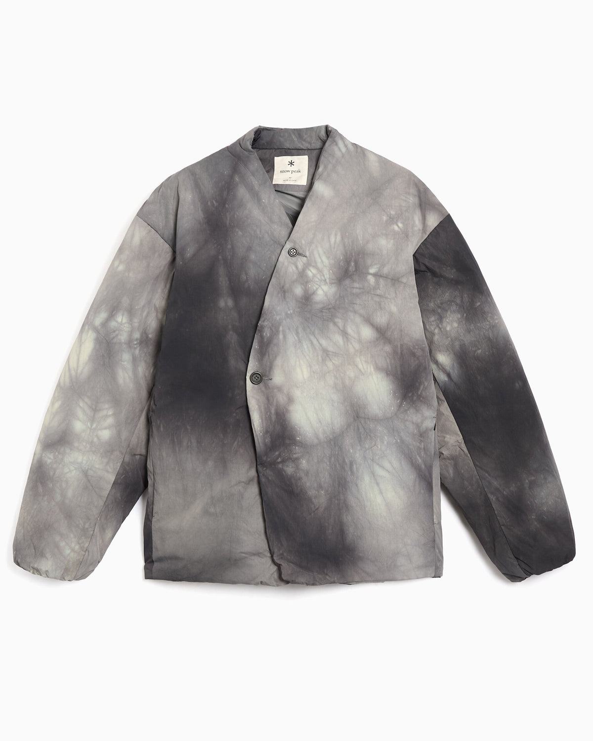 Chaqueta de plumas Snow Peak Shibori Dyeing para hombre
