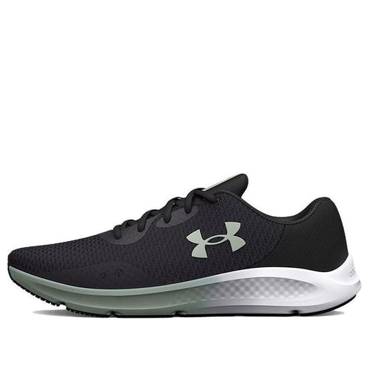 (WMNS) Under Armour Charged Pursuit 3 'Jet Grey Illusion Green' 3024889-111