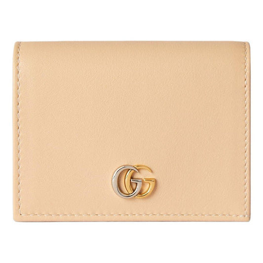 (WMNS) Gucci GG Marmont Card Case Wallet 'Light Beige' 790055-0QG0G-5701