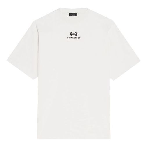 Balenciaga Unity Icon T-Shirt 'Beige' 641675TLVF99054