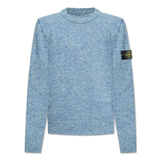 STONE ISLAND Crewneck Sweatshirt 'Bright Blue' 7915515A4-V0022