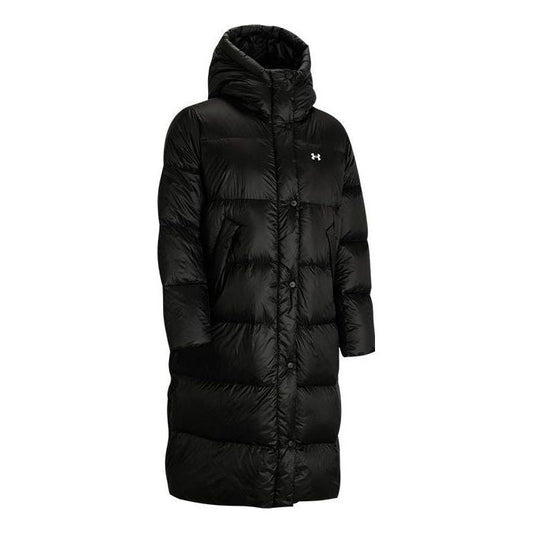 (WMNS) Under Armour Down Puffer Parka 'Black' 1373458-001