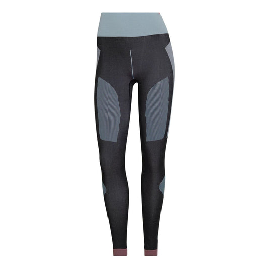 (WMNS) adidas by Stella McCartney TrueStrength Yoga Knit Tights Asia Sizing 'Black' HG8786