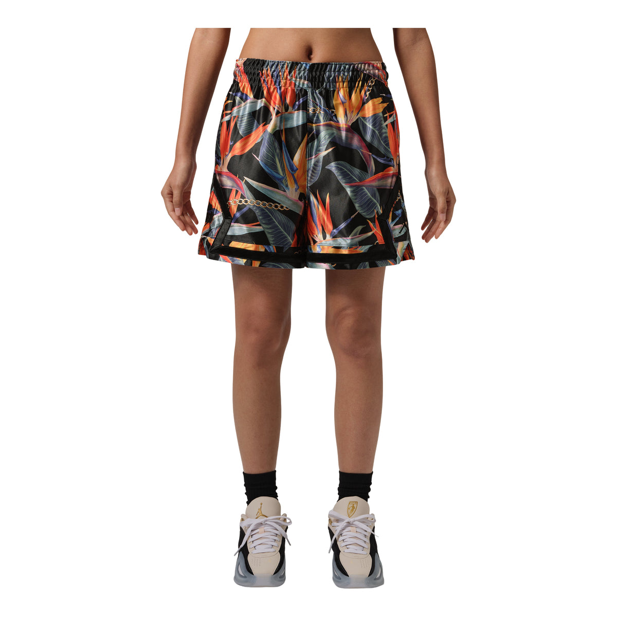 (WMNS) Jordan Sport 4" Diamond Shorts 'Black' IO9109-010