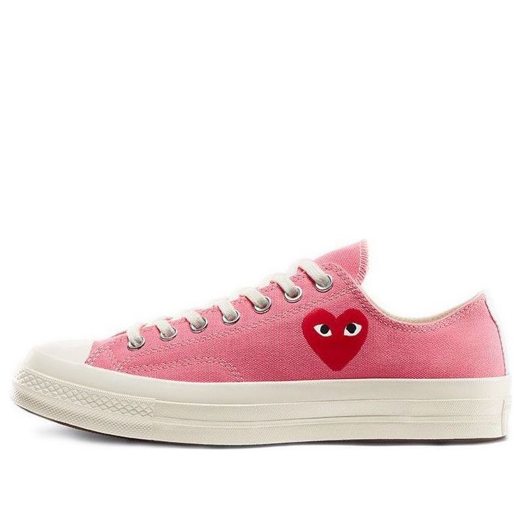 Converse x COMME des GARCONS PLAY Chuck 70 Low 'Bright Pink' 168304C