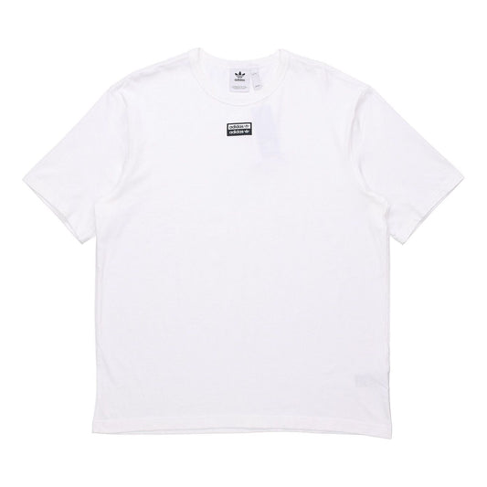 adidas originals Vocal Tee Solid Color box logo White ED7221