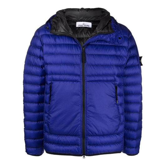 STONE ISLAND Hooded Down Jacket 'Blue' 761540324-V0022