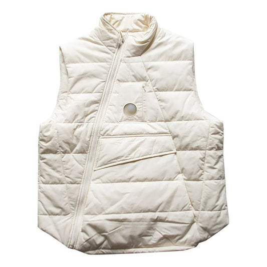 A-COLD-WALL* Woven Funnel Gilet 'Warm White' ACWMO058-WARMWHITE