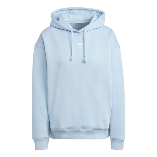 (WMNS) adidas Logo Hoodie 'Baby Blue' IK7690