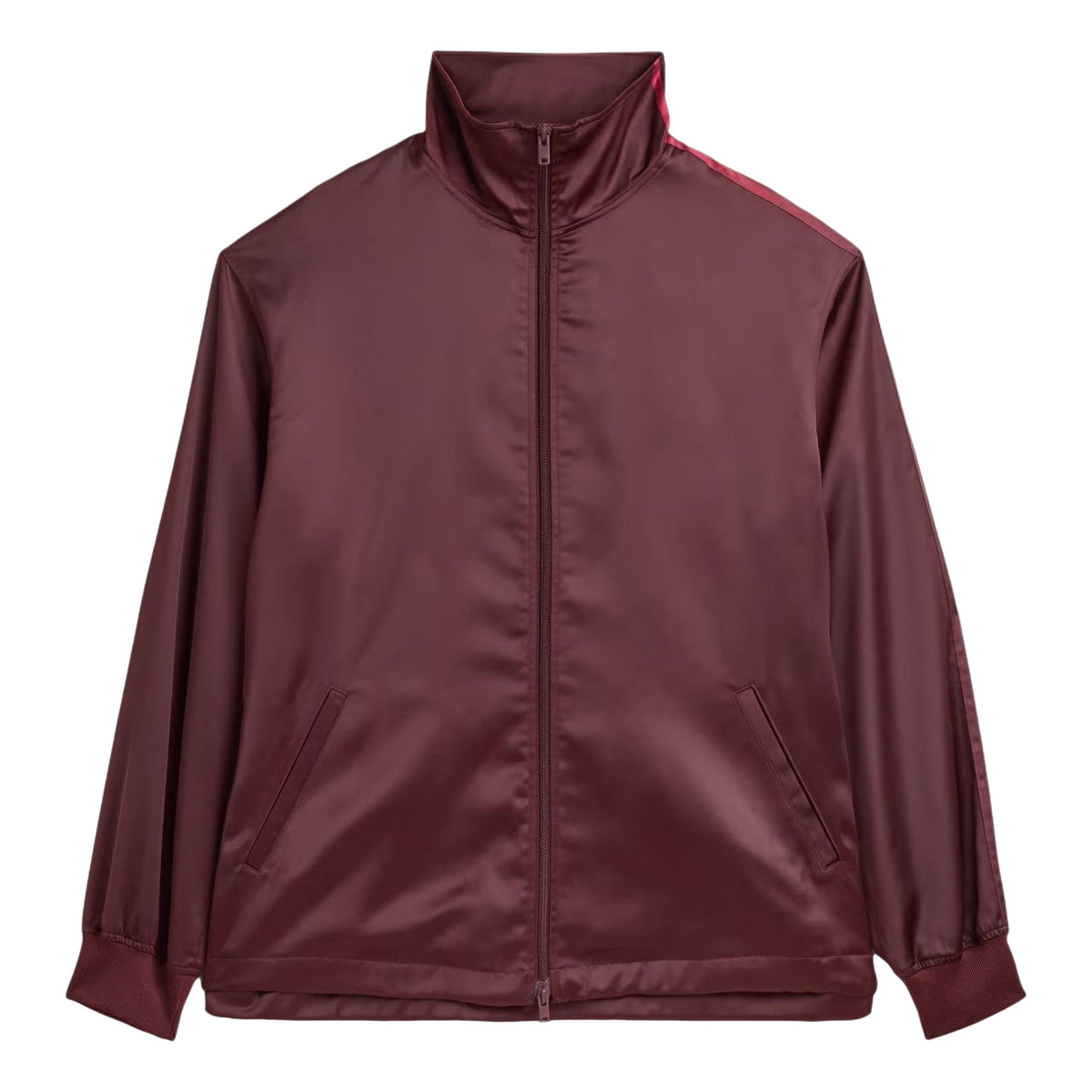 adidas x Y-3 Satin Gradient 3-Stripes Track Top Asia Sizing 'Night Red' KW9618