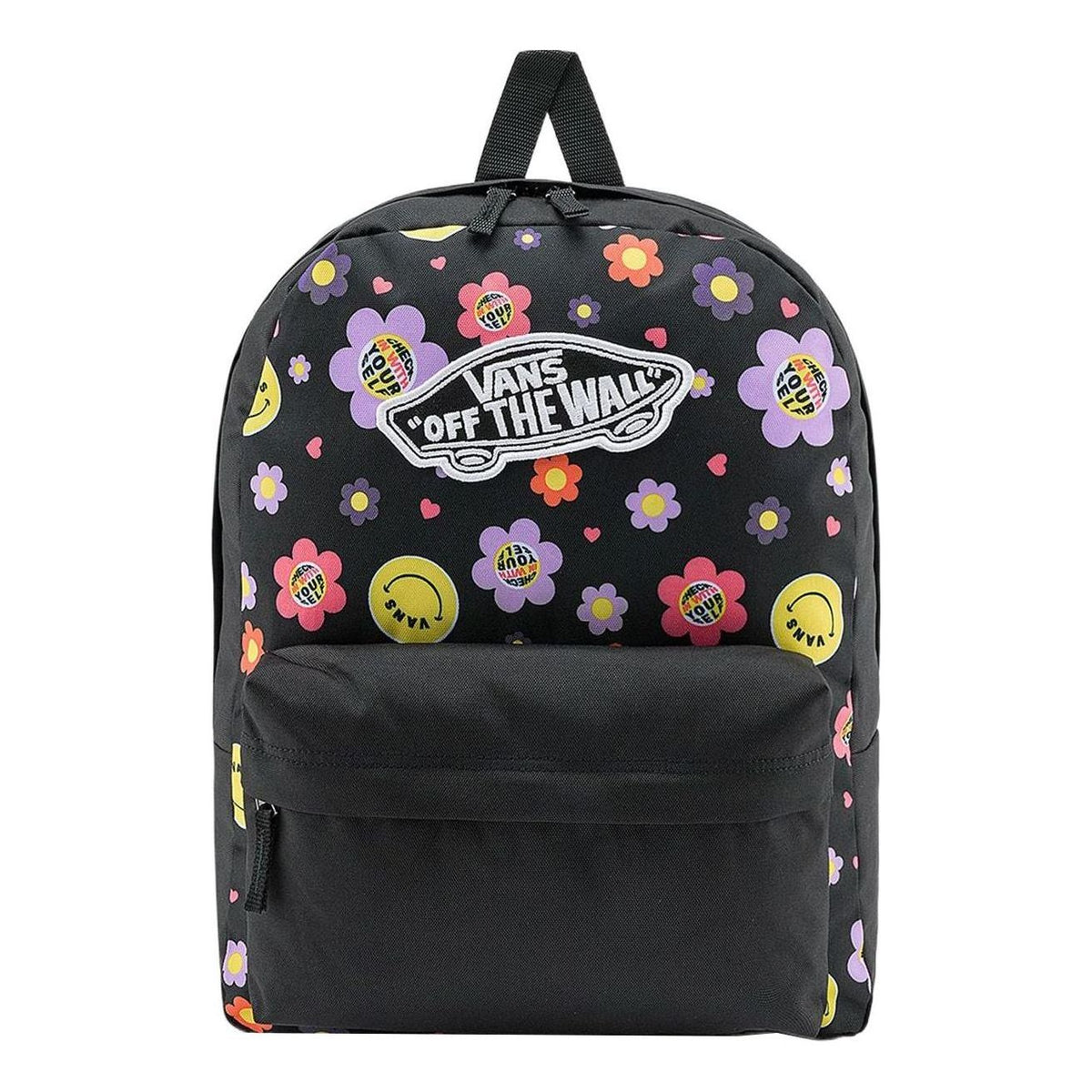 (WMNS) Vans Realm Backpack 'Black Yellow Red Purple' VN0A3UI6BDB
