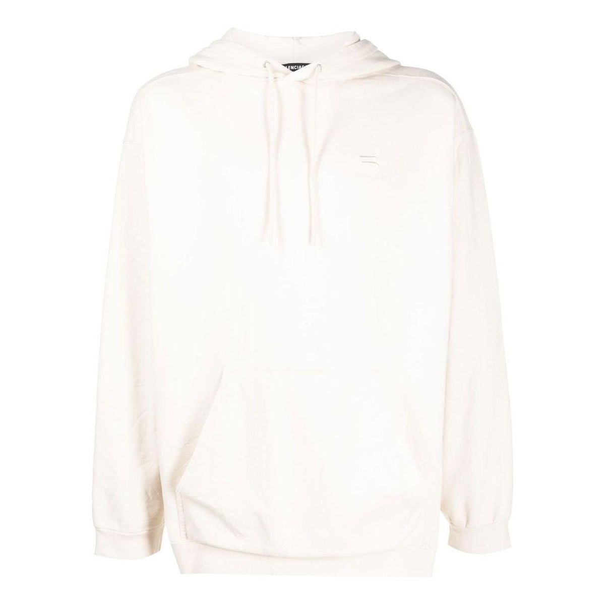 Balenciaga Sporty Oversized Drawstring Hoodie 'White' 600583TLVA19080