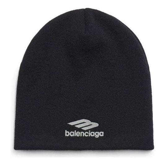 (WMNS) Balenciaga 3B Sports Icon Beanie 'Black' 773070443B11000