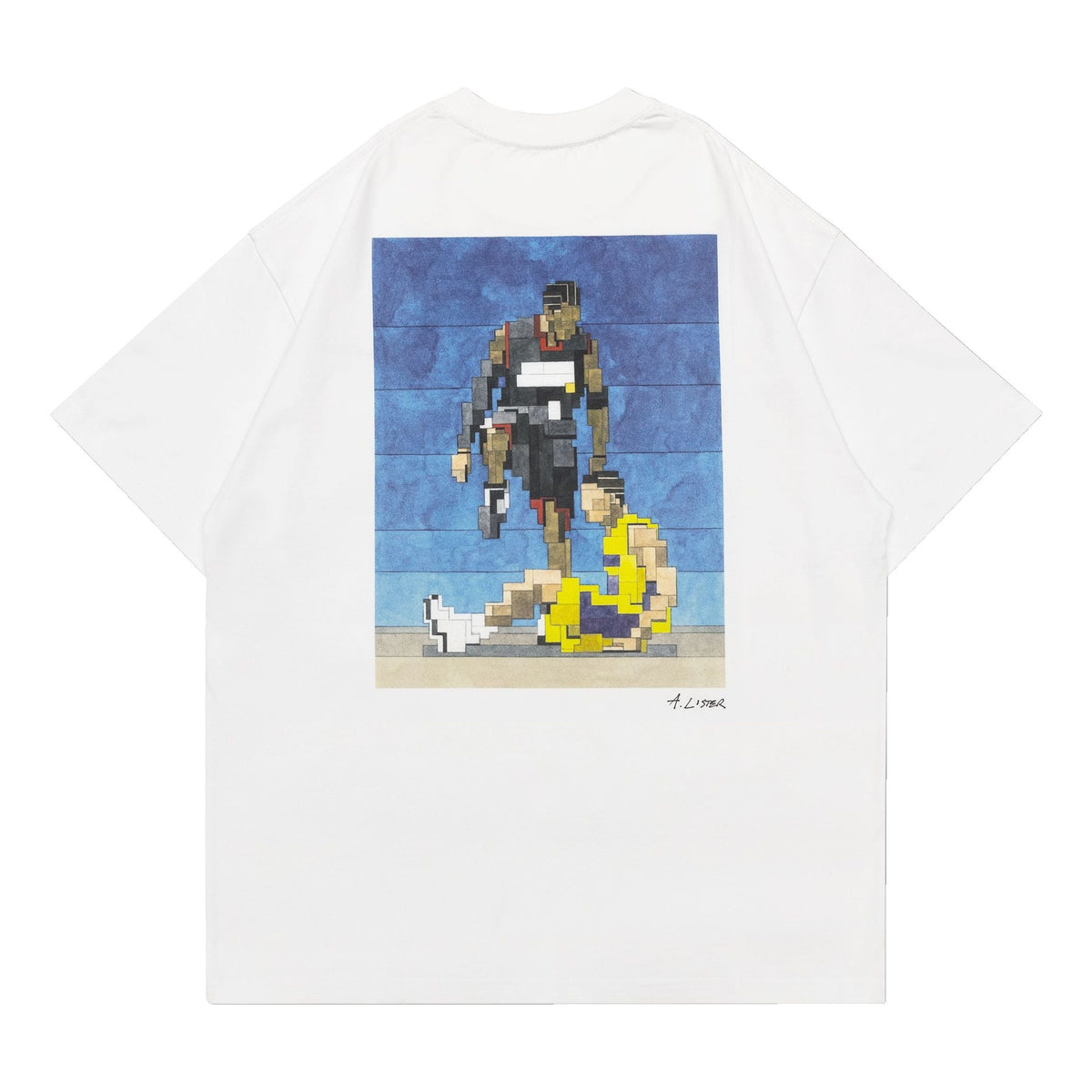 Grocery Answer Tee By Adam Lister GRO-ANSWER-WHT