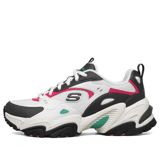 (WMNS) Skechers Stamina V2 Low-Top Running Shoes Pink/White 149510-WGPK