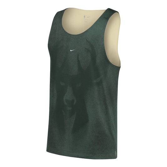 Nike Milwaukee Bucks Standard Issue Jersey 'Fir Flat Opal' II5570-323 - Nike Professional Edition