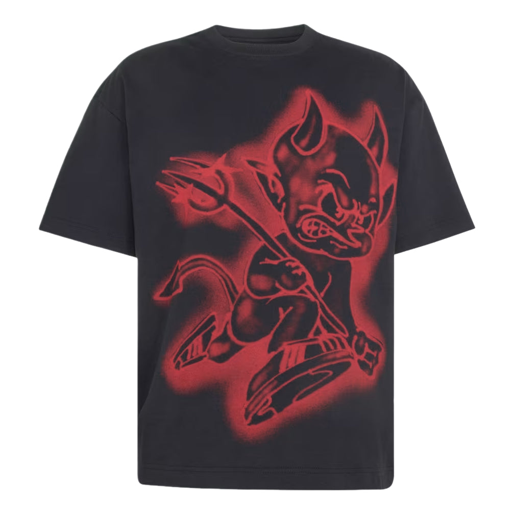 adidas Airbrush T-Shirt Asia Sizing 'Black' IA4493