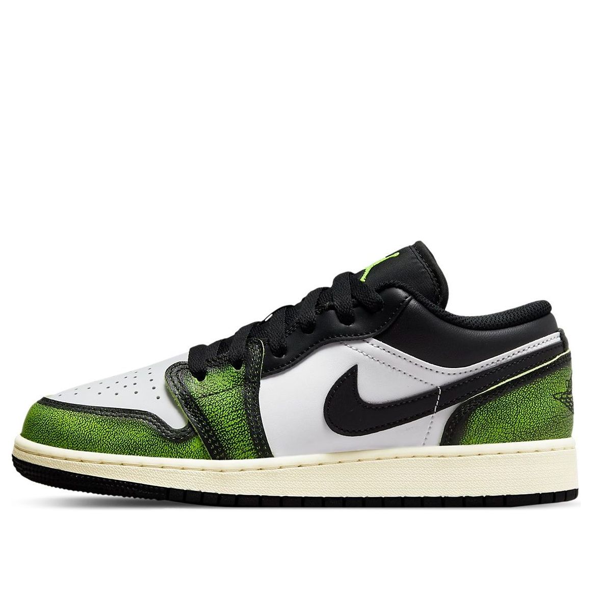 (GS) Air Jordan 1 Low SE 'Wear-Away - Electric Green' DO8244-003