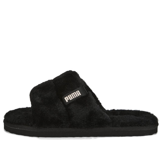 (WMNS) PUMA Fluff Solo 'Black' 387521-01
