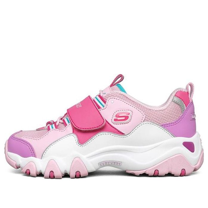 (GS) Skechers D'Lites 2.0 'Purple Pink White' 996458L-PKLV