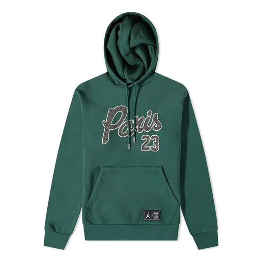 Air Jordan x PSG Popover Statement Hoodie 'Noble Green' DB6496-333