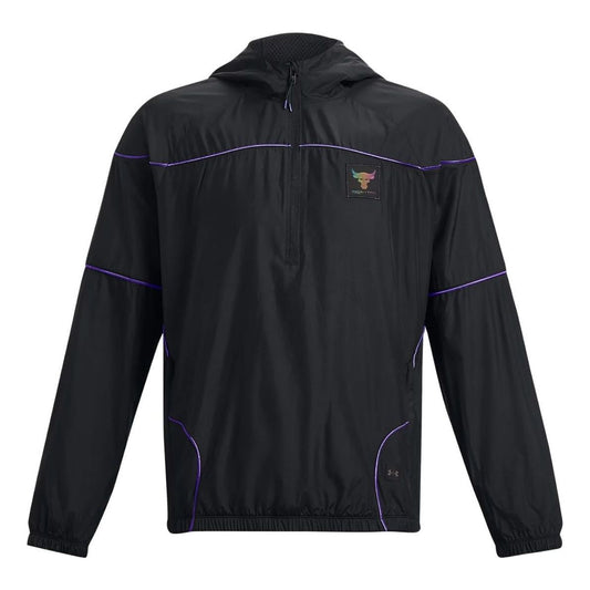 Under Armour Project Rock Anorak Jacket 'Black' 1380128-001