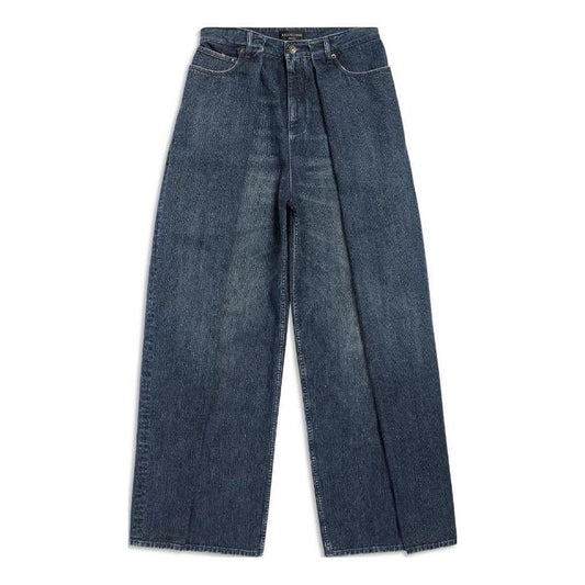 Balenciaga Double Side Pants 'Dark Blue' 767983TNW654445