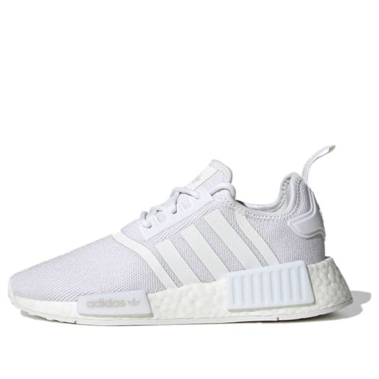 (GS) adidas NMD_R1 Refined J 'White Grey' H02334
