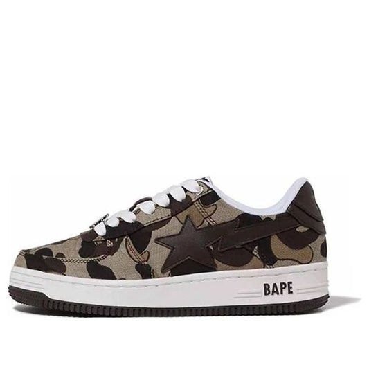 (WMNS) A BATHING APE Bape Sta Low 'Brown Camo' 1J30-291-002-BRWNCAMO