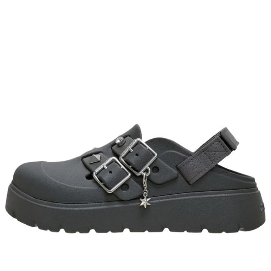 (WMNS) Crocs Loaferette Punk Starry Night 'Carbon' 214212-0YK - Crocs Professional Edition