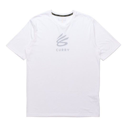 Under Armour Curry Undrtd Splash T-Shirt 'White' 1362819-100