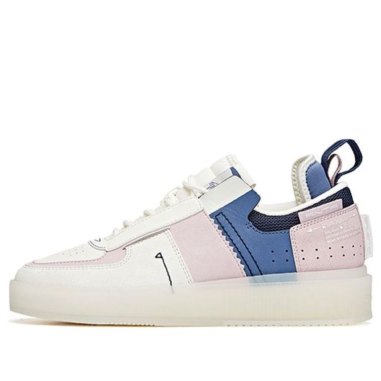 (WMNS) ANTA Skateboarding Series Sneakers 'White Pink Blue' 922048020-4