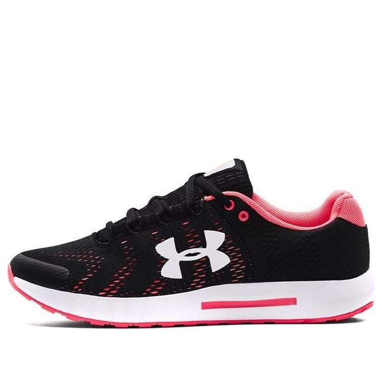 (WMNS) Under Armour Micro G Pursuit BP 'Black Pink' 3021969-004