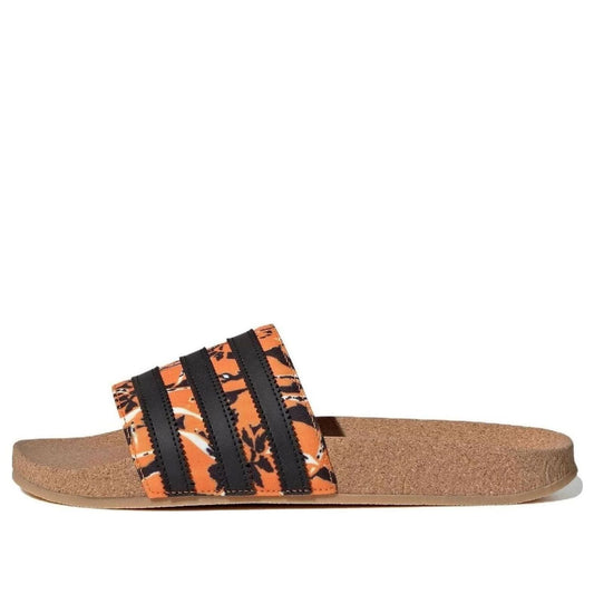 adidas originals Adilette 'Bright Orange Core Black Gum' IE7750
