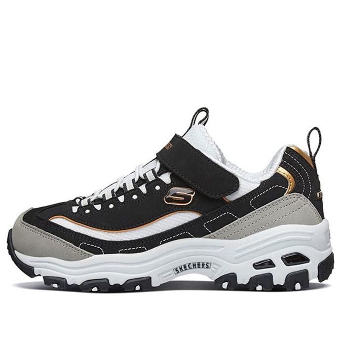 Skechers D'Lite K Black/Gold 996212L-BKGD