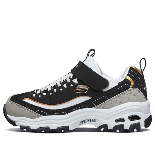 Skechers D'Lite K Black/Gold 996212L-BKGD