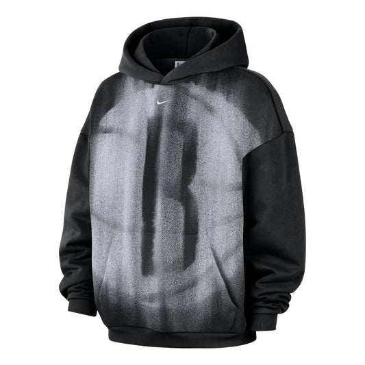 Nike Brooklyn Nets Standard Issue Fleece Hoodie 'Black White' IQ2437-010 - Nike Professional Edition