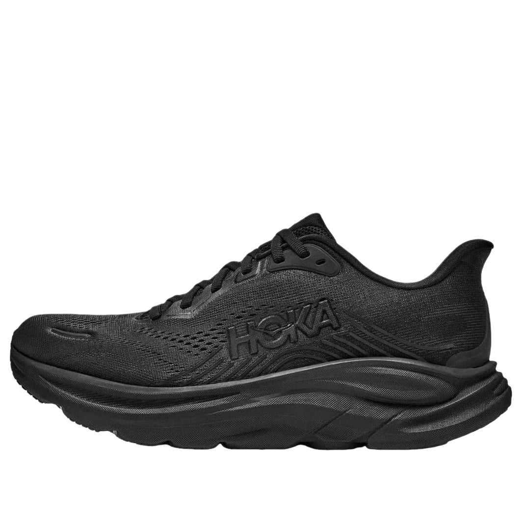 (WMNS) HOKA ONE ONE Clifton 11 Wide 'Black' 1177539-BBLC