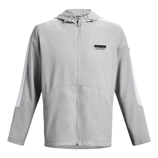 Under Armour Legacy Lightweight Collegiate Windbreaker Jacket 'Grey' 5120569-021
