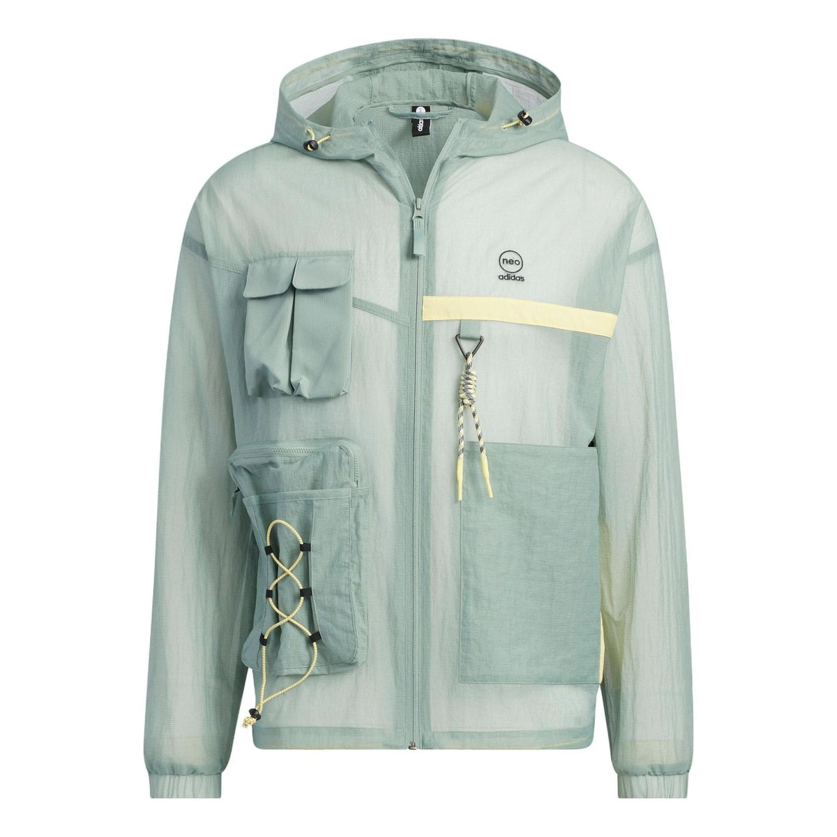 adidas Neo City Escape Windbreaker Jackets 'Teal' IA6861